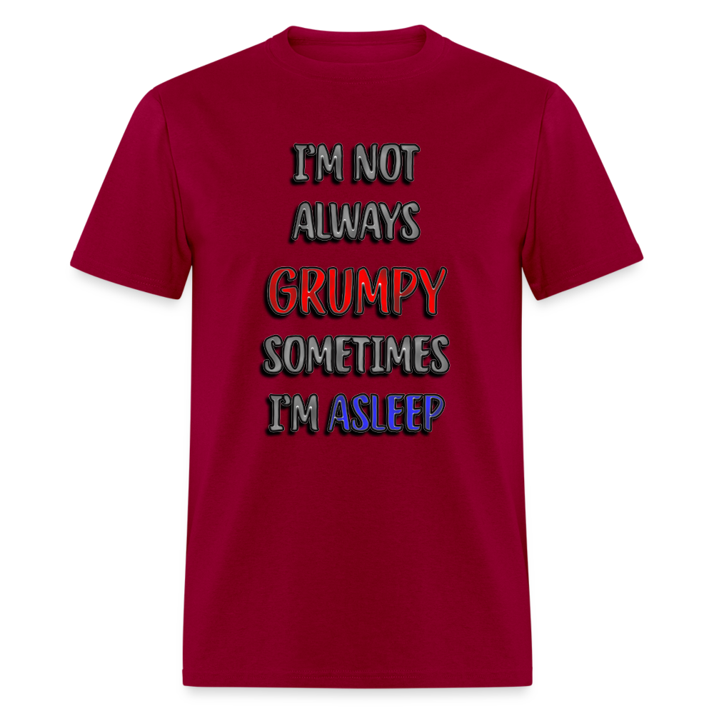 Grumpy Unisex Classic T-Shirt - dark red