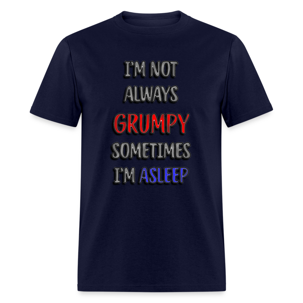 Grumpy Unisex Classic T-Shirt - navy