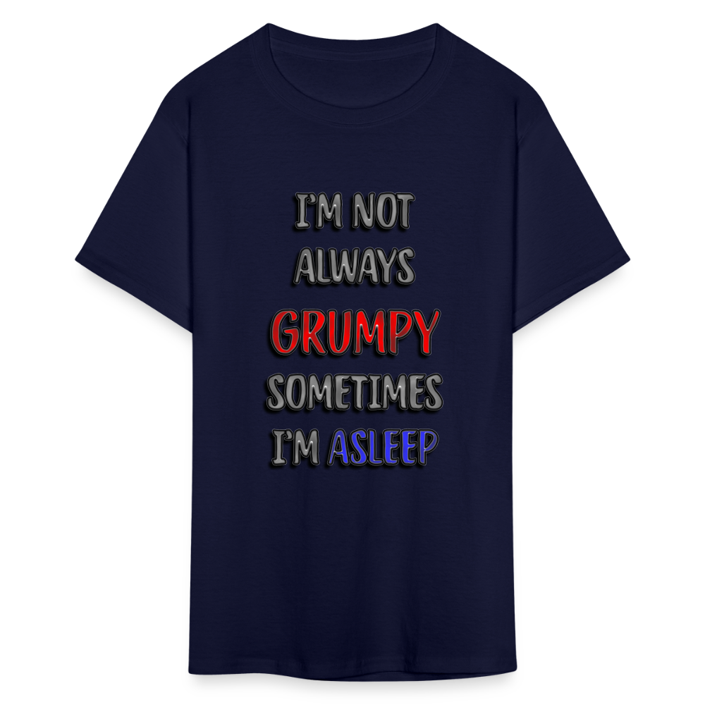 Grumpy Unisex Classic T-Shirt - navy