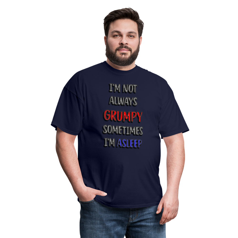 Grumpy Unisex Classic T-Shirt - navy