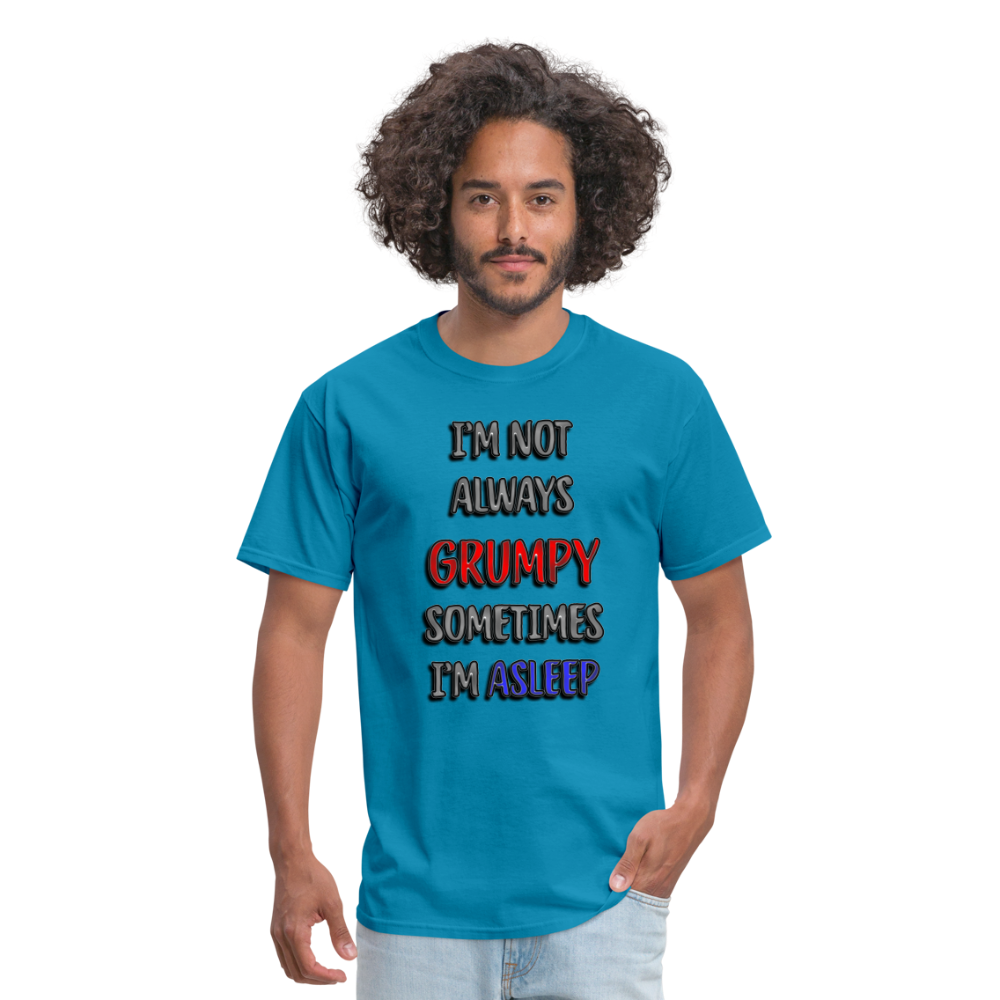 Grumpy Unisex Classic T-Shirt - turquoise