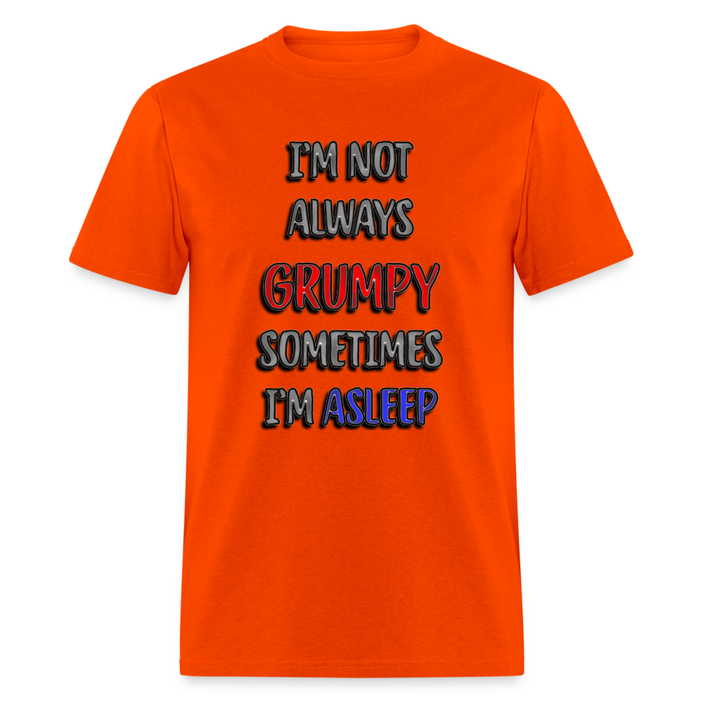 Grumpy Unisex Classic T-Shirt - orange