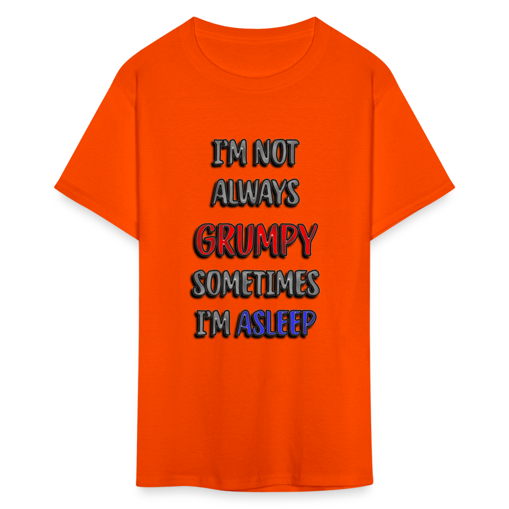 Grumpy Unisex Classic T-Shirt - orange