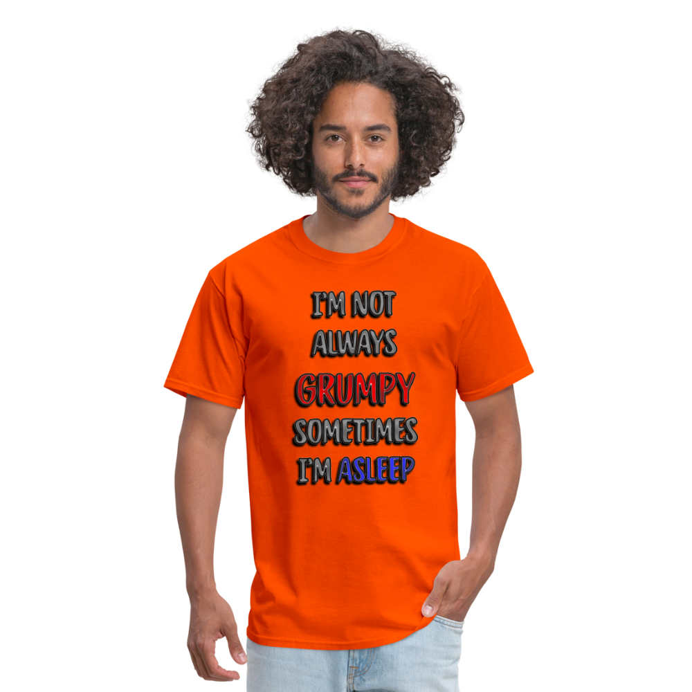 Grumpy Unisex Classic T-Shirt - orange