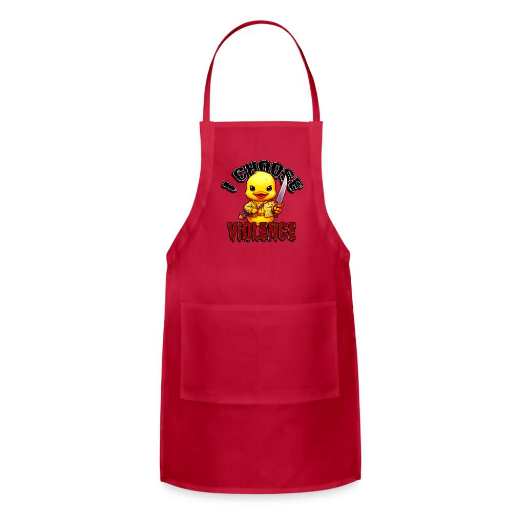 Vinny Adjustable Apron - red