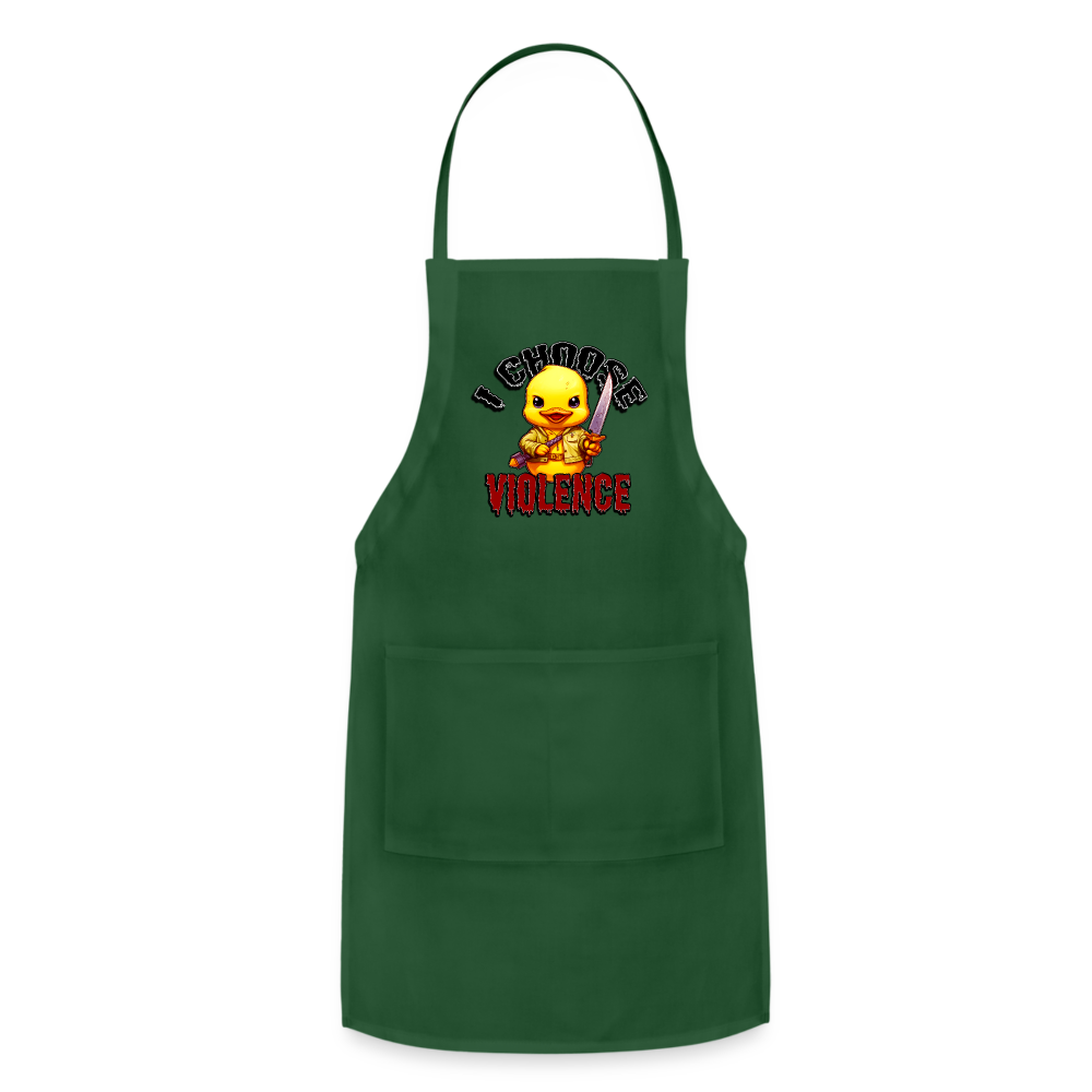 Vinny Adjustable Apron - forest green