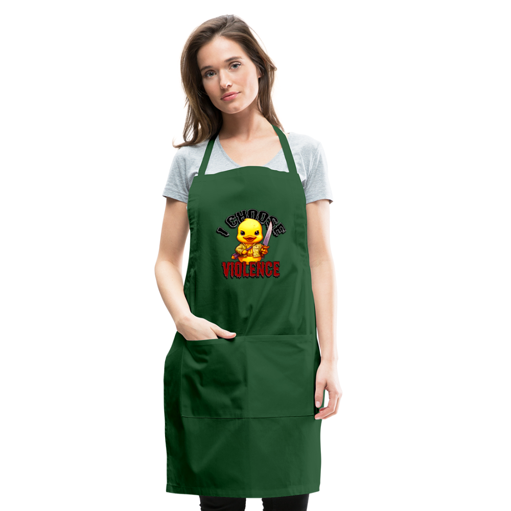 Vinny Adjustable Apron - forest green