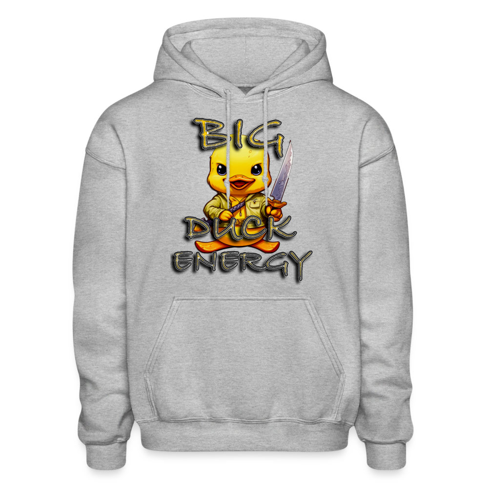 Vinny - Big Duck Energy Gildan Heavy Blend Adult Hoodie - heather gray