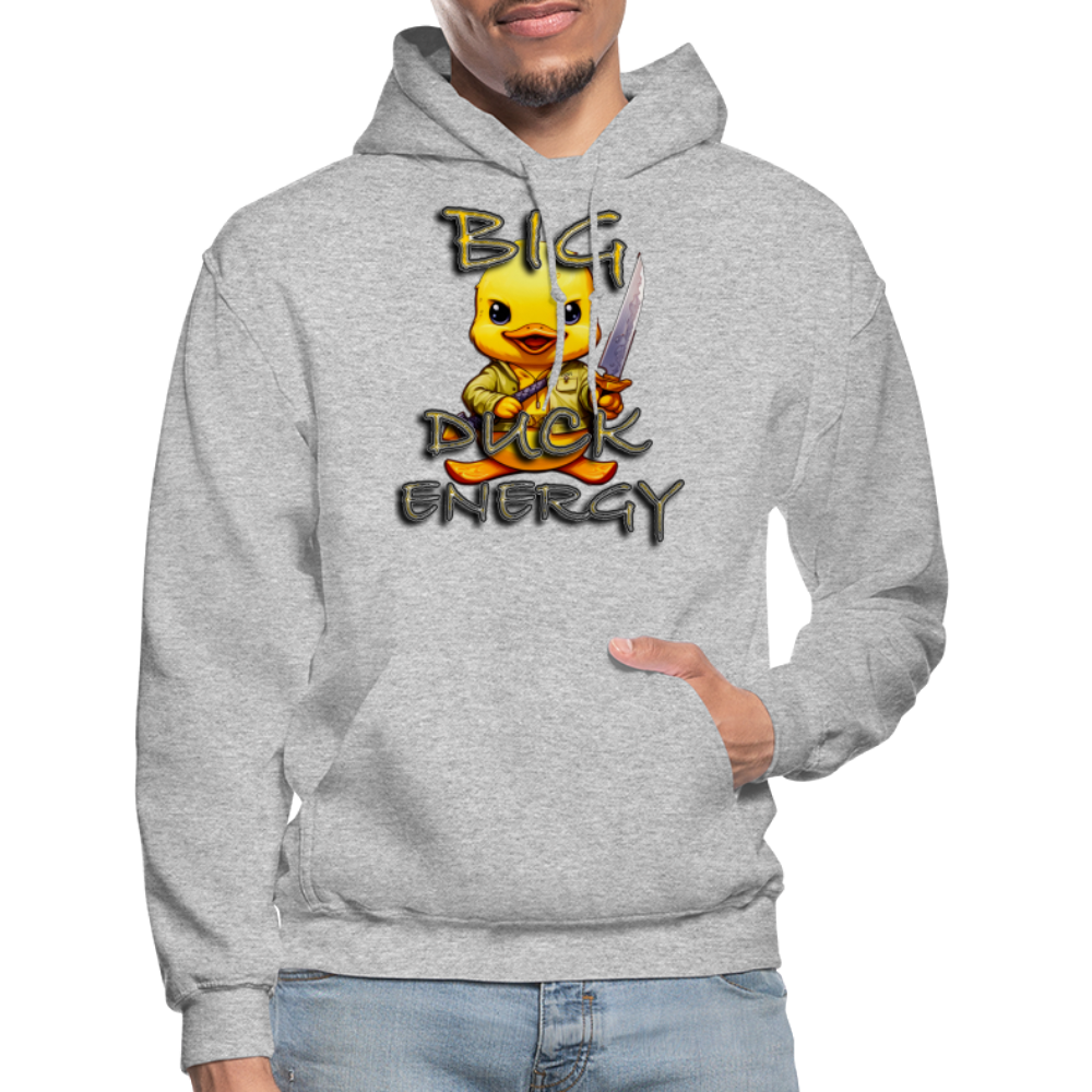 Vinny - Big Duck Energy Gildan Heavy Blend Adult Hoodie - heather gray